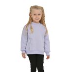Toontoy Kız Çocuk Eva Fiyonk Nakışlı Sweatshırt - Mavi - 4 Yaş