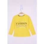 Toontoy Kız Çocuk Fashion Baskılı Tişört