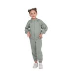 TOONTOY Kız Çocuk Fiyonk Detaylı Eşofman Takım, 2 YAŞ, 24811, Yeşil, kız-çocuk