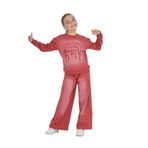 TOONTOY Kız Çocuk Follow Baskılı Eşofman Takım 8 Yaş, 8 Yaş, 24751, Kiremit, kız-çocuk