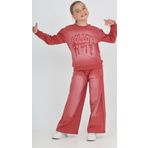 Toontoy Kız Çocuk Follow Baskılı Eşofman Takım
