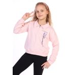 Toontoy Kız Çocuk Free Jeans Baskılı Sweatshirt