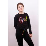 Toontoy Kız Çocuk Girl Baskılı Sweatshirt