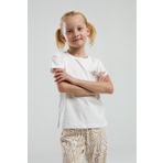Toontoy Kız Çocuk Göğsü Baskılı Pijama Takım Bej 9-10 YAŞ