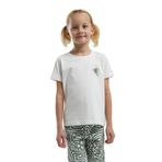 Toontoy Kız Çocuk Göğsü Baskılı Pijama Takım Yeşil 3-4 YAŞ