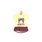 Toontoy Kız Çocuk Haırstyle Pul Palet Elbise Pudra 7 YAŞ