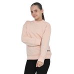 Toontoy Kız Çocuk Happen Nakışlı Sweatshırt - Pudra