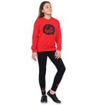 Toontoy Kız Çocuk Hello Yazı Baskılı Taytlı Takım Kırmızı 4 YAŞ