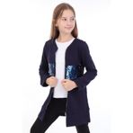 Toontoy Kız Çocuk Hırka Pul Nakış Lacivert 14 YAŞ