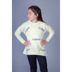 Toontoy Kız Çocuk Jadore Baskılı T-Shirt - 14 Yaş - Sarı