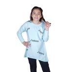 Toontoy Kız Çocuk Jadore Baskılı Tişört Mint Yeşili 10 YAŞ