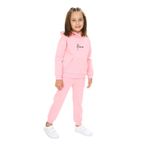 TOONTOY Kız Çocuk Kapüşonlu Eşofman Takım, 4 Yaş, 4 Yaş, 24600, Pembe, kız-çocuk