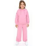 Toontoy Kız Çocuk Kapüşonlu Eşofman Takım - 6 Yaş - Gül Kurusu