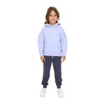 Toontoy Kız Çocuk Kapüşonlu Göğsü Yazı Baskılı Eşofman Takım Mavi 3 YAŞ