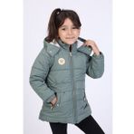 Toontoy Kız Çocuk Kapüşonlu İçi Kürklü Mont
