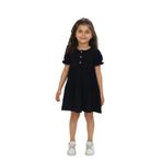 Toontoy Kız Çocuk Karyoka Dikişli Tayt Siyah 6-7 YAŞ