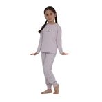 TOONTOY Kız Çocuk Kelebek Baskılı Pijama Takım Açık Lila 5 Yaş, 5 Yaş, 24894, Açık Lila, kız-çocuk