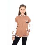Toontoy Kız Çocuk Kolej Hırka Kahverengi 6-7 YAŞ