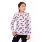 Toontoy Kız Çocuk Komple Balık Kuyruğu Baskılı Sweatshirt