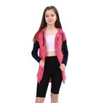 Toontoy Kız Çocuk Komple Baskılı Hırka Fuşya 12 YAŞ