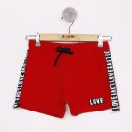Toontoy Kiz Cocuk Love Seritli Sort