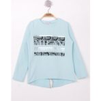 Toontoy Kız Çocuk Milan Baskılı Sweatshirt - 14 Yaş - Yeşil