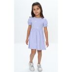 Toontoy Kız Çocuk Mini Fiyonk Baskılı Elbise Gül Kurusu 3 YAŞ