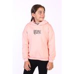 Toontoy Kız Çocuk Nakış Detaylı İçi Pamuklu Sweatshirt Somon 6-7 YAŞ