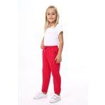 Toontoy Kız Çocuk Nakışlı Eşofman Alt Fuşya 2 YAŞ