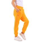 Toontoy Kız Çocuk Nakışlı Eşofman Alt Oranj 3 YAŞ