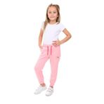 Toontoy Kız Çocuk Nakışlı Eşofman Alt Pembe 2 YAŞ