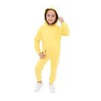 Toontoy Kız Çocuk Nakışlı Eşofman Takım Kahverengi 4 YAŞ