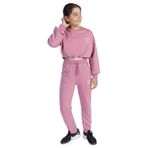 Toontoy Kız Çocuk Nakışlı Eşofman Takımı Gül Kurusu 13-14 YAŞ