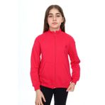 Toontoy Kız Çocuk Nakışlı Hırka Koyu Fuşya 13-14 YAŞ