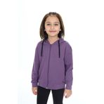 Toontoy Kız Çocuk Nakışlı Hırka Mor 3 YAŞ