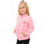 Toontoy Kız Çocuk Nakışlı Hırka Pembe 6 YAŞ