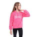 TOONTOY Kız Çocuk Nakışlı Kapüşonlu Sweatshirt, 8-9 Yaş, 22623, Pembe, kız-çocuk