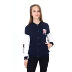 Toontoy Kız Çocuk Nakışlı Kolej Hırka Lacivert 8-9 YAŞ