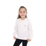 Toontoy Kız Çocuk Nakışlı Sweatshirt Ekru 6 YAŞ