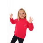 Toontoy Kız Çocuk Nakışlı Sweatshirt Koyu Fuşya 6 YAŞ