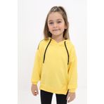 Toontoy Kız Çocuk Nakışlı Sweatshirt Koyu Sarı 4 YAŞ