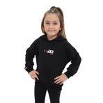 Toontoy Kız Çocuk Nakışlı Sweatshirt Siyah 4 YAŞ