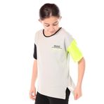 Toontoy Kız Çocuk Nakışlı Tişört Yeşil 13-14 YAŞ
