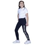 Toontoy Kız Çocuk New York Baskılı Tayt Lacivert 6 YAŞ