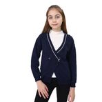 Toontoy Kız Çocuk Okul Hırka Lacivert 13-14 YAŞ