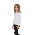TOONTOY Kız Çocuk Okul Omuz Çıtçıtlı Tişört 2 Yaş, 2 YAŞ, 24799, Beyaz, Kız Çocuklar