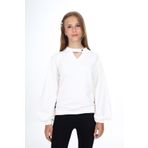 Toontoy Kız Çocuk Okul Sweatshirt Ekru 13-14 YAŞ