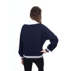 Toontoy Kız Çocuk Okul Sweatshirt Lacivert 13-14 YAŞ
