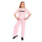 TOONTOY Kız Çocuk Ön Yazı Baskılı Batikli Eşofman Takım Açık Pembe, 12-13 Yaş, 22305, Açık Pembe, kız-çocuk