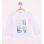 Toontoy Kız Çocuk Papatya Vazo Baskılı T-Shirt Beyaz 2 YAŞ